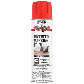 Marking Paint, Red Fluorescent - Case of 12