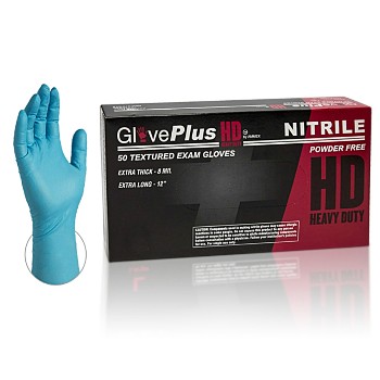 Nitrile Glove ~ Heavy Duty, Large 