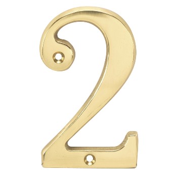 House Number 2, 4 inch