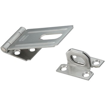 National N348-250 Safety Hasp, Stainless Steel ~ 3 - 1/4"