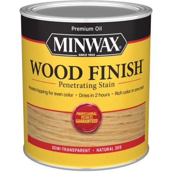 Minwax 70000 Wood Finish ~ Natural,  Quart