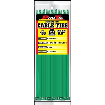  Cable Ties ~ 8in. 100pk