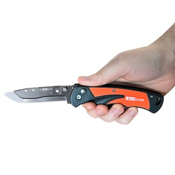 Accusharp Razor Knife, Orange - 3-1/2"