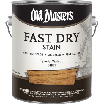 Fast Dry Wood Stain,  Special Walnut ~ Gallon