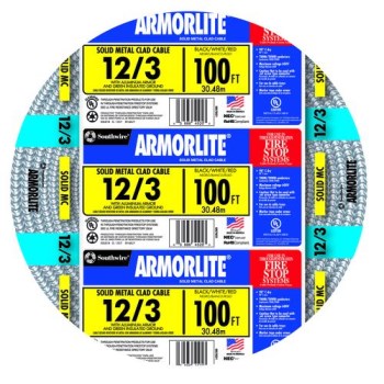 Armorlite Type AC Metal Clad Cable - 100 Ft