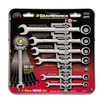 Apextool 9417 7pc Met Ratchet Wrnch Set