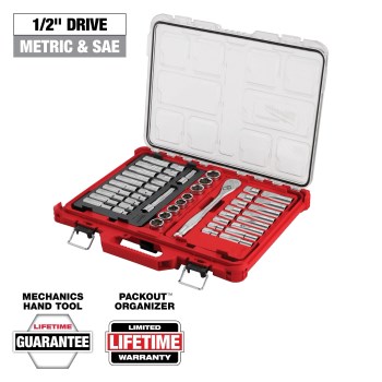 47pc 1/2 Socket Set