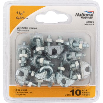 Cable Clamp - 1/8", 10pk