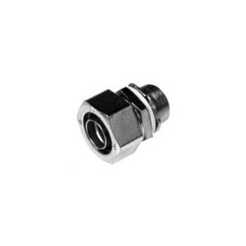 Hubbell/Raco 3402-8 Straight Connector, Liquid Tight 1/2"