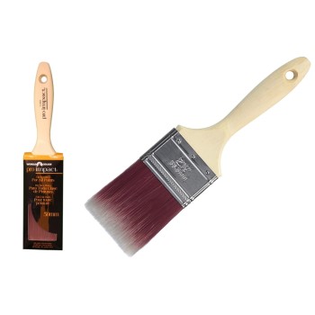 Pro-Impact Poly Blend Varnish Brush ~ 2.5" x 3"