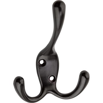 National N337-206 Triple Robe Hook ~ Oil Rubbed Bronze