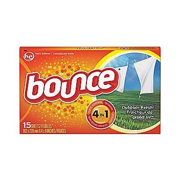 15pk Bounce Dryer Sheet