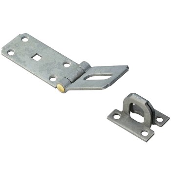 National 103234 Galvanized Extra Heavy Hasp, Visual Pack 33, 7 - 1 / 4 Inches.