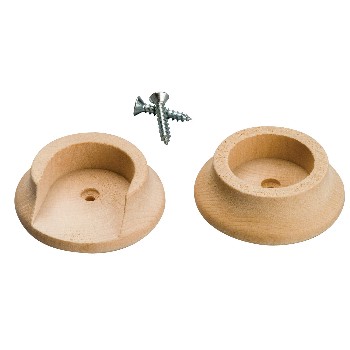 Waddell 408 Pole Socket, Hardwood ~  1.375"  