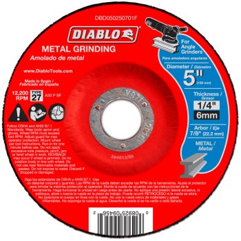 5" Metal Grind Disc