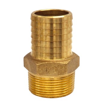 Merrill Mfg Brass Insert Male Adapter - 1-1/4"
