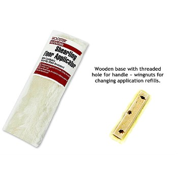 Shearling Floor Applicator ~ 12" with 1/2" Nap
