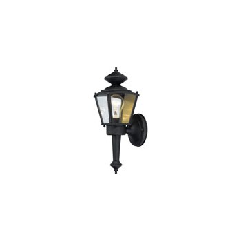 Outdoor Light Fixture, Coach Lantern Textured Black 