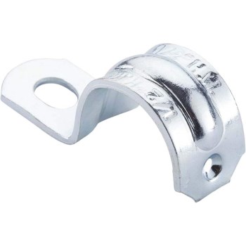 EMT 1-Hole Strap, Steel - 1", 4pk