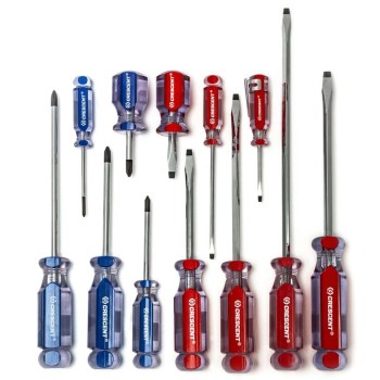 12 Piece Screwdrivers