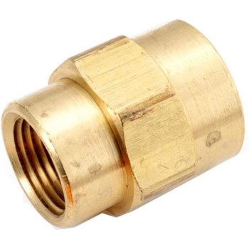 Anderson Metals Lead Free Brass Reducing Coupling - 3/8" x 1/8"