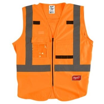 L/XL Orange Safety Vest