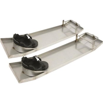 Marshalltown Stainless Steel Knee Boards with Knee Pads