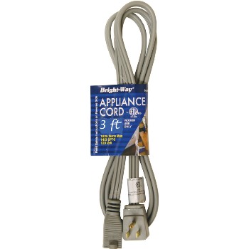  3-Way Appliance Cord ~ 3ft
