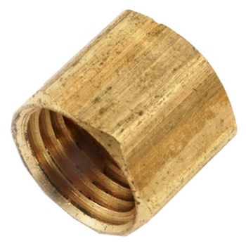 Lead Free Bar Stock Brass Cap ~ 1/8"