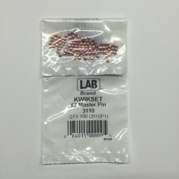 Kwikset #2 Master Pin, 100pk .046"