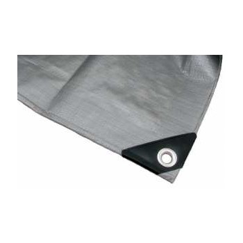 Heavy Grade Silver Poly Tarp ~ 16' x 20'