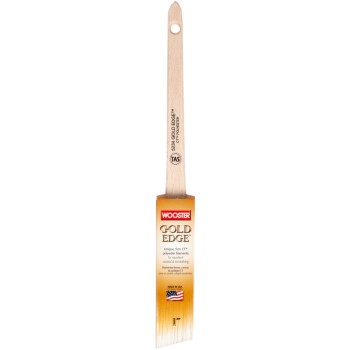 Wooster  0052340010 5234 1in. Gld Edge Thin As Brush