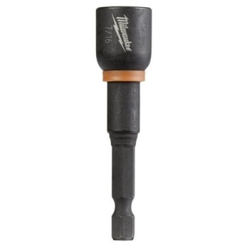 Milwaukee Shockwave Magnetic Nut Driver - 7/16" x 2-9/16"