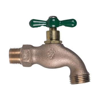 Arrowhead Brass 301lf 1/2in. Male Hose Bibb