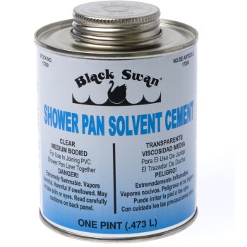 Shower Pan Solvent Cement ~ 16 oz
