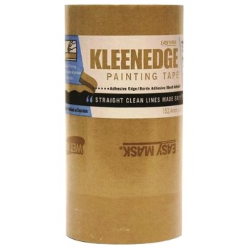 KleenEdge Painting Masking Tape ~ 6" x 180 Ft.