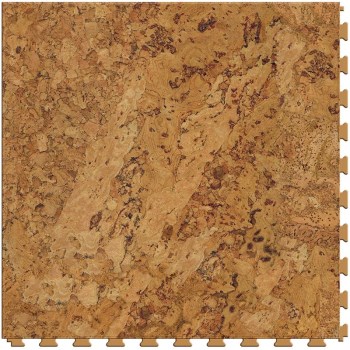 Vinyl Cork Look  Floor Tile