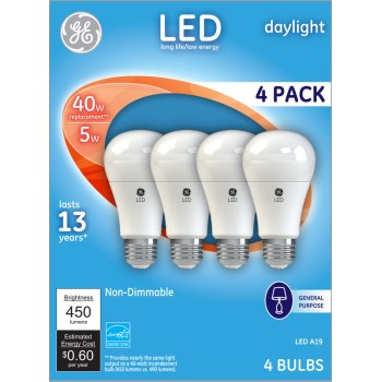 Ge Consumer Products 61984 4pk Led 40w Dl Nd Bulb