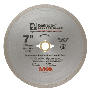 MK Diamond 167029 7in. Diamond Saw Blade