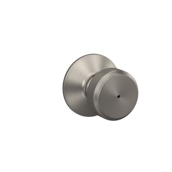 Schlage Bowery Privacy Knob, Satin Nickel