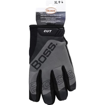 West Chester Boss Cut A5 Cut-Resistant Gloves, Gray - X-Large