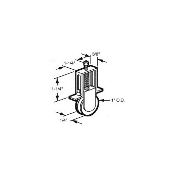 PrimeLine/SlideCo B575 Roller Assembly  Nylon