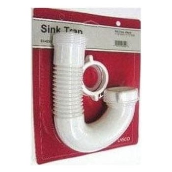 LASCO Flexible J-Bend, White - 1-1/2"