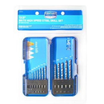 13pc Brite Drill Bit Set