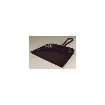 Jumbo Metal Dust Pan, Black