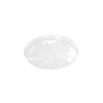 Southern Patio SC1424CL 14in. Cl Plastic Saucer