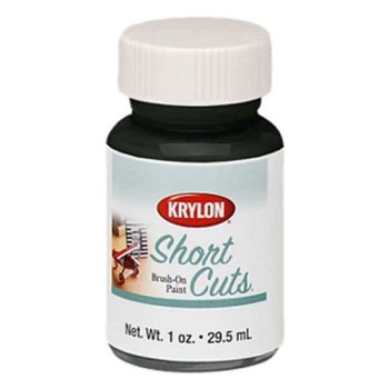 Krylon Kscb026 Short Cuts Brush On Paint, Gloss Black ~ 1 Oz.