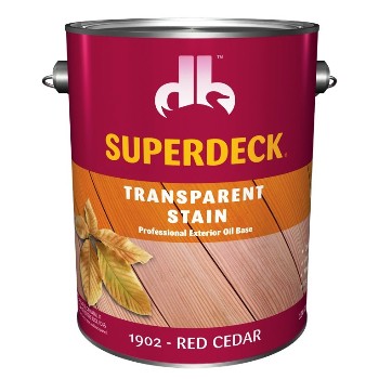 SuperDeck/DuckBack DB-1902 Transparent Stain,  Red Cedar ~ Gallon