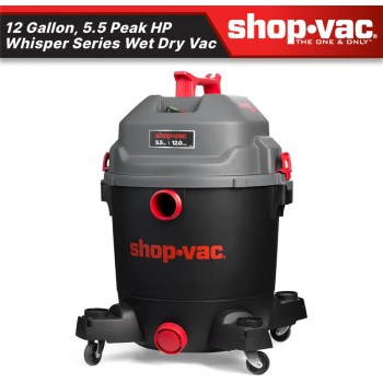 Shop-Vac Ultra Quiet Wet/Dry Vacuum - 12 Gal