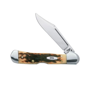Mini Knife - Amber Bone 
